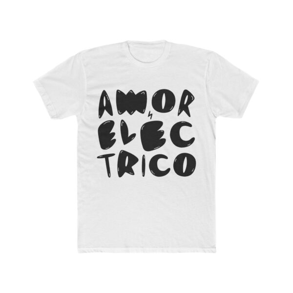 Amor Eléctrico - Camiseta de manga corta de algodón para hombre